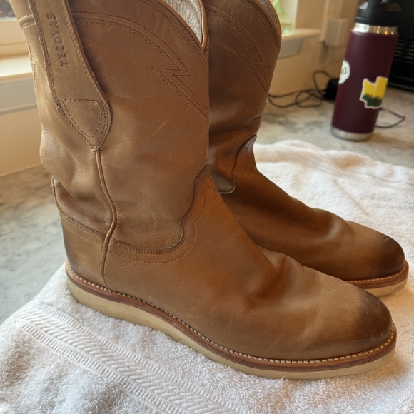 Tecovas Other - Tecovas Tan Leather Cowboy Boots